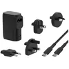 Image de Belkin BoostCharge Solution Hybride 2-en-1 Chargeur Secteur 25W + Batterie Externe 5000mAh 2 Ports, Port USB-C PD 3.0 et Port USB-A, Power Bank 5K, Chargeur Rapide et Portable