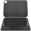 Image de Belkin Pro Étui clavier pour iPad avec support magnétique, rétroéclairé, touches tactiles multipoints, compartiment pour Apple Pencil, clavier sans fil AZERTY pour iPad M4 Pro 13"