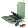 Image de Belkin Gaming Pochette de rangement avec batterie externe 10 000 mAh pour Nintendo Switch 2 (écran LCD, recharge rapide de 30W, compartiments pour AirTag et cartes de jeux, Vert)