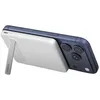 Image de Belkin BoostCharge Batterie Externe Qi2 15 W, Chargeur Portable Magnétique Fine 5 000 mAh avec Béquille, Câble USB-C Inclus, Recharge Rapide pour iPhone, AirPods, Galaxy, Pixelsnap, iPad, etc., Blanc