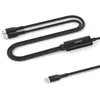 Image de Belkin BoostCharge Pro Câble USB-C 2-En-1, 140 W, Gaine Tressée, Recharge Rapide, Recharge Partagée, Pour MacBook, iPhone, iPad, Samsung, Pixel, etc., Noir