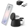 Image de Belkin Ultracharge Station De Charge 3-en-1 avec USB-C pour Montre Connectée (Chargeur Exclu), Chargeur Magnétique Qi2.2 25 W pour Samsung Galaxy S26, Galaxy Watch, Apple Watch, avec Adaptateur 45 W