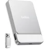 Image de Belkin UltraCharge Slim Batterie Externe Magnétique 10K avec USB-C - Blanc