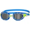 Image de Zoggs Predator Lunettes de Natation Mixte, Vert/Bleu/Miroir, s
