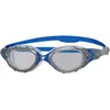 Image de Zoggs Predator Flex Schwimmbrille, Grey/Blue, Adult