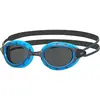 Image de Zoggs Predator Lunettes de Natation Mixte, Bleu/Noir/fumé, s