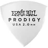 Image de Ernie Ball Lot de 6 médiators Prodigy, en forme de bouclier, 2,0 mm, blanc