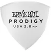Image de Ernie Ball Lot de 6 médiators Prodigy, en forme de bouclier large, 2,0 mm, blanc