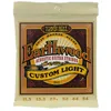 Image de Ernie Ball Earthwood Cordes Custom Light Bronze 80/20, pour guitare acoustique, calibre 11.5-54