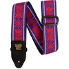 Image de Ernie Ball Sangle en jacquard, Royal Flush rouge