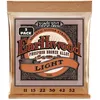 Image de Ernie Ball Light Earthwood Phosphor Bronze Cordes pour Guitare Acoustique Tirant 11-52 Pack de 3 Jeux