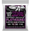 Image de Ernie Ball Power Slinky Cordes à filet plat, diapason court, pour basse électrique, calibre 50-110