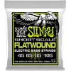 Image de Ernie Ball Regular Slinky Cordes à filet plat, diapason court, pour basse électrique, calibre 45-105
