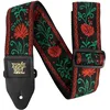 Image de Ernie Ball Sangle de Guitare en Jacquard, motif Western Rose
