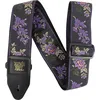 Image de Ernie Ball Sangle de Guitare en Jacquard, motif Lavender Blossom