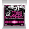 Image de Ernie Ball Super Slinky M-Steel Cordes pour guitare électrique, calibre 9-42