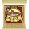 Image de Ernie Ball Earthwood Jeu de 3 cordes légères Bronze 80/20, pour guitare acoustique, calibre 11-52
