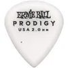 Image de Ernie Ball Lot de 6 médiators Mini Prodigy, 2,0 mm, blanc
