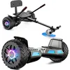 Image de 8.5 Pouces All Terrain Off Road Hoverboard Seat Attachment, Scooter with Go Kart for Kids Adults, with Corlorful LED Lights, Bluetooth