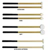 Image de Vic Firth PVF MT2A Mailloche pour Multi Tom Marching Tête ronde Xtra Hard