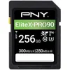 Image de PNY EliteX-Pro 90 256GB SD Carte Mémoire C10 U3 V90 UHS-II