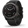 Image de Garmin Fenix 6X Saphir Smartwatch Schiefergrau/Schwarz 010-02157-11, Sapphire, Carbon Gray