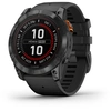 Image de Garmin f nix 7X Pro 3,56 cm (1.4") MIP 51 mm Numérique 280 x 280 pixels Écran tactile Gris Wifi GPS (satellite) 010-02778-01
