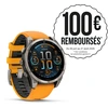 Image de Garmin Fenix 8 Sapphire Amoled Titane 47mm Graphite Gris