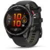 Image de Garmin Fenix 8 Pro Amoled Titane 47mm Carbon Gray Noir