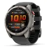 Image de Garmin f nix® 8 Pro AMOLED - Montre connectée GPS Multisports avec Technologie inReach intégrée - Sapphire, Titane, Titanium avec Bracelet Graphite - Boîtier 51mm