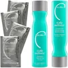 Image de Malibu C Collection bien-être pour cuir chevelu (shampooing 266 ml + après-shampoing 266 ml + masque Color Lock 4 x 5 g) - 100% végétalien