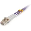 Image de C2G 2m LC/LC OM4 LSZH Fibre Patch - Violet - Câble Patch - LC multimode (M) vers LC multimode (M) - 2m - Fibre Optique - 50/125 microns - OM4 - Violet