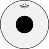 Image de Remo peau de batterie CS Ambassador Transparent avec Black Dot - 13" CS-0313-10