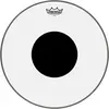 Image de Remo peau de batterie CS Ambassador Transparent avec Black Dot - 16" CS-0316-10