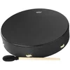 Image de Remo World Percussion - Buffalo Drum - 16" x 3,5" - Cadre Acousticon, Peau Bahia Bass, Croix de maintien en corde, pré-accordée, incl. batte, noir - E1-1316-BE