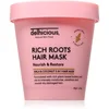 Image de delhicious RICH ROOTS Nourishing Hair Mask masque nourrissant cheveux 3 en 1 175 g