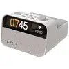 Image de Pure Moment Charge Radio-réveil DAB+ Bluetooth éclairage dambiance, charge sans fil blanc coton