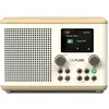Image de Pure Classic H4 Cotton White/Oak EU/UK Radio de table DAB+, FM Bluetooth, AUX fonction réveil chêne, blanc
