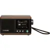 Image de Pure Classic Mini Coffee Black/Walnt EU/UK/AU Radio de table DAB+, FM DAB+, FM, USB, Bluetooth rechargeable noir, noix
