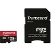 Image de Carte microSDHC Transcend Premium 8 GB Class 10, UHS-I avec adaptateur SD
