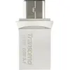 Image de Transcend JetFlash® 890 Mémoire supplémentaire USB pour smartphone/tablette argent 32 GB USB 3.1 (2è gén.), USB-C®