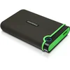 Image de Transcend StoreJet 25M3 Disque dur portable 2TB USB 3.1 robuste, résistant aux chocs, compact et léger avec vitesses ultra-rapides et bouton de sauvegarde en un clic Gris fer - TS2TSJ25M3S