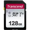 Image de Transcend 128Go SDXC 300S Carte Mémoire UHS- I, C10, U3, V30, 4K, Full HD - TS128GSDC300S