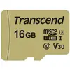 Image de Transcend 16Go USD500S Carte microSD UHS-I, 95 Mo/s, C10, U3, V30, MLC