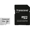Image de Transcend 16GB USD300S microSD Card, 95MB/s, UHS-I U1 C10 with Adapter