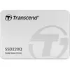 Image de Transcend SSD220Q 500 GB SSD interne 6.35 cm (2.5) SATA 6 Gb/s au détail TS500GSSD220Q
