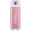 Image de Transcend 1To ESD300 Clé USB SSD Portable, 1050 Mo/s, Type C, Rose