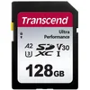 Image de Transcend 128Go SDC340S Carte mémoire SDXC UHS-I, 160 Mo/s, U3, V30, A2