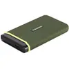 Image de Transcend ESD380C 2 TB Disque dur externe SSD USB-C®, USB-A vert TS2TESD380C