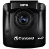 Image de Caméra embarquée Transcend DrivePro  250 Angle de vue horizontal=140 ° 12 V, 24 V GPS avec détection radar, Accéléré, Capteur G, WDR, avertisseur dinclinaison,